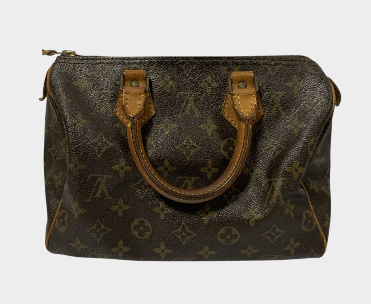 LOUIS VUITTON Louis Vuitton Monogram Handbag Mini Boston M41528 Speedy 25
