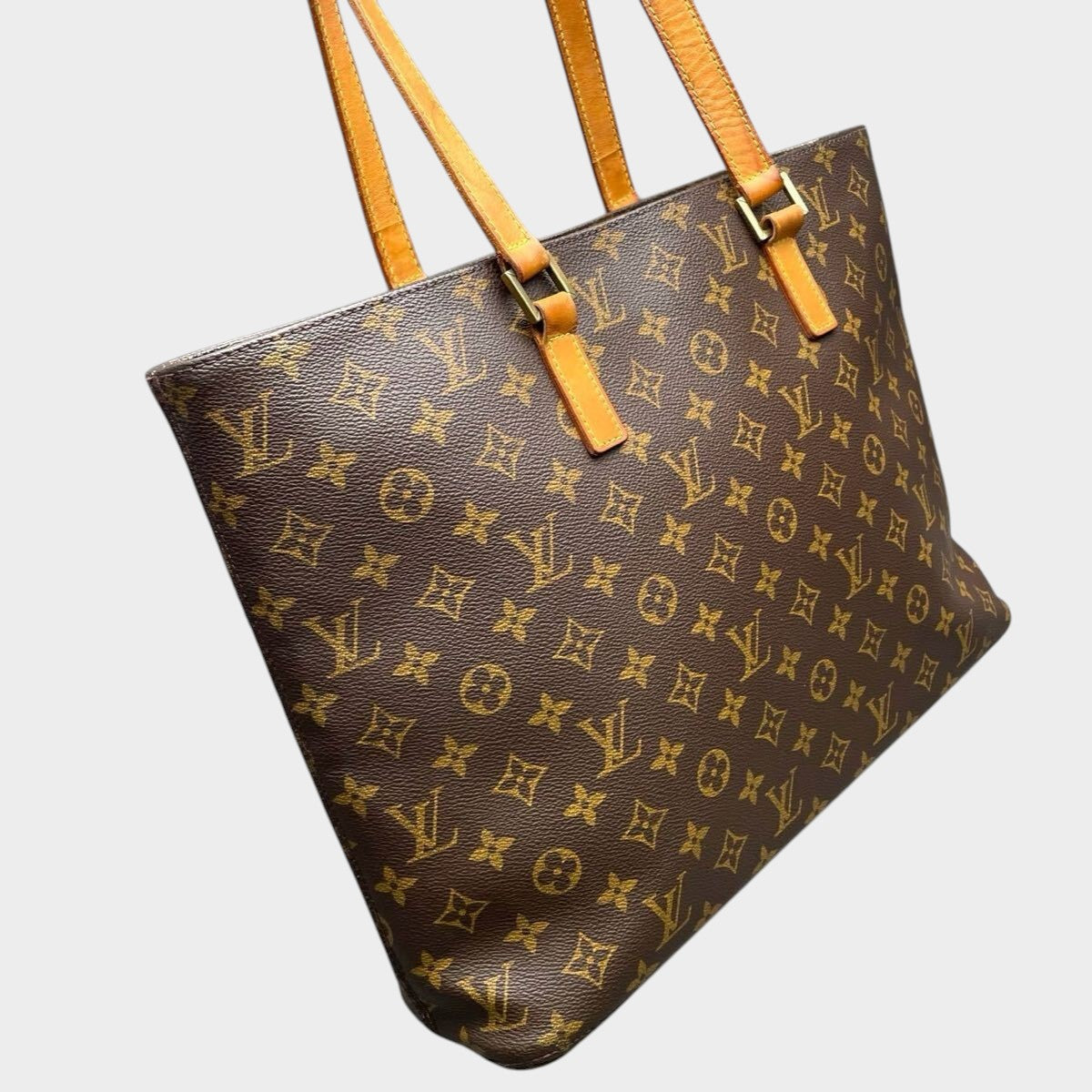 LOUIS VUITTON Monogram Luco Tote Tasche M51155 Serial SR0020