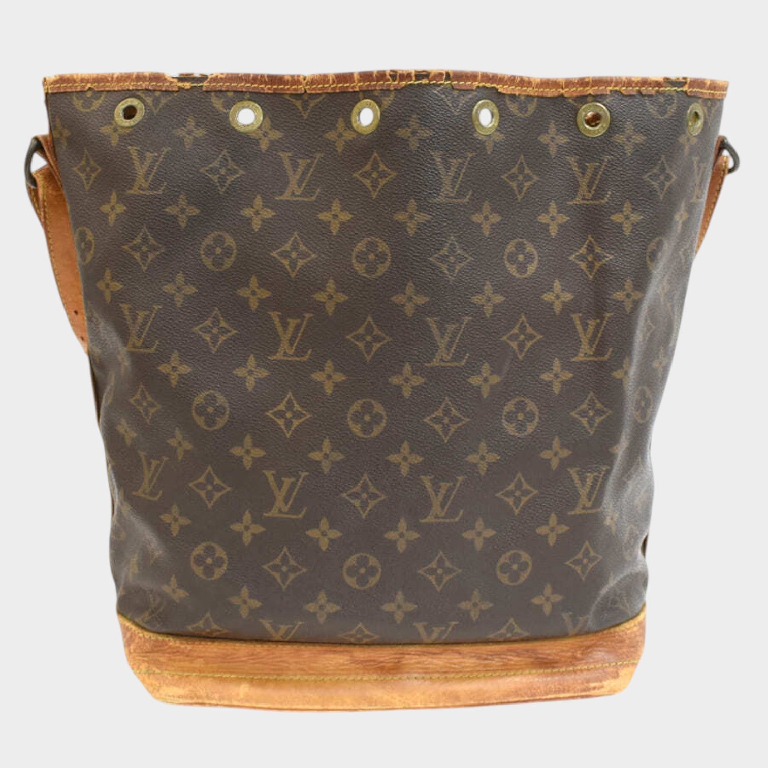Louis Vuitton Shoulder Bag Noe M42224 Monogram Brown