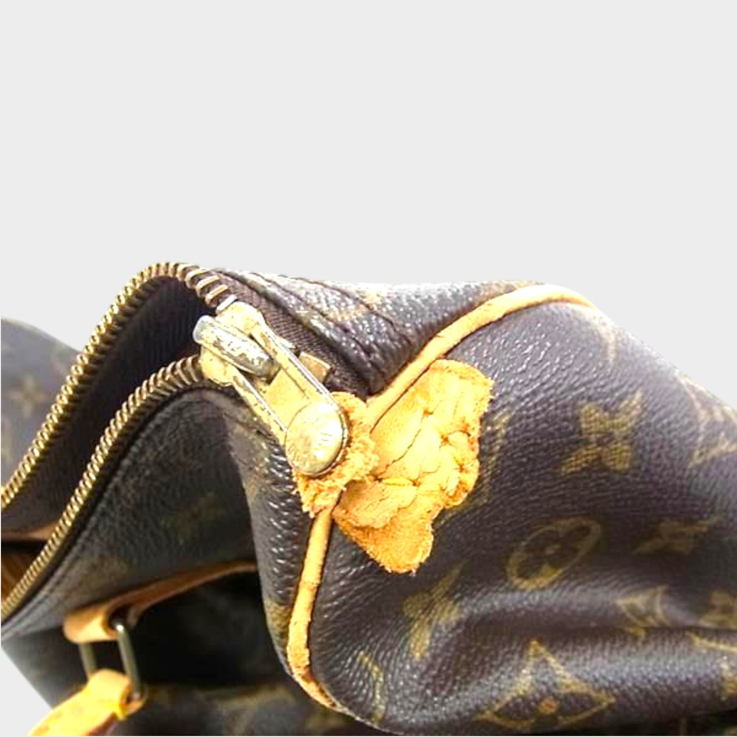 LOUIS VUITTON M41524 Monogram Speedy 35 Handbag Boston Bag Bro