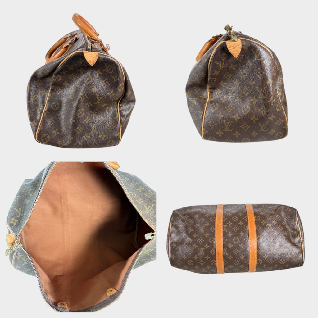 LOUIS VUITTON Keepall 45 VI8902 Monogram Boston Bag Travel Tasche