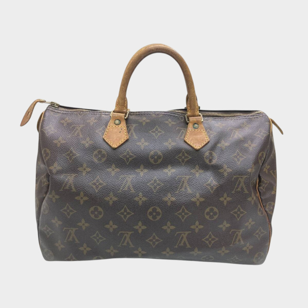 LOUIS VUITTON Monogram Speedy 35 Boston Bag Handbag Tasche