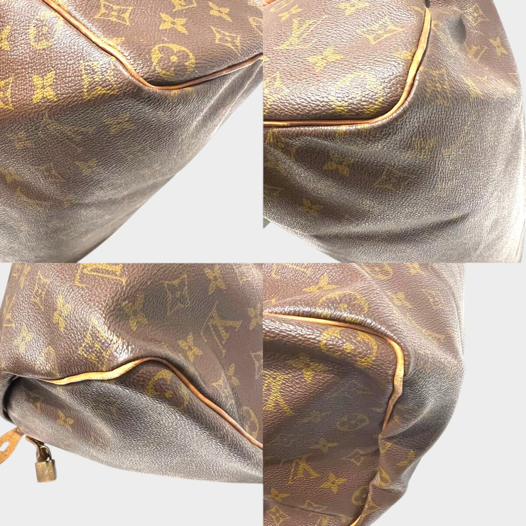LOUIS VUITTON Monogram Speedy 40 Handbag Boston Bag M41522 Brown Tasche