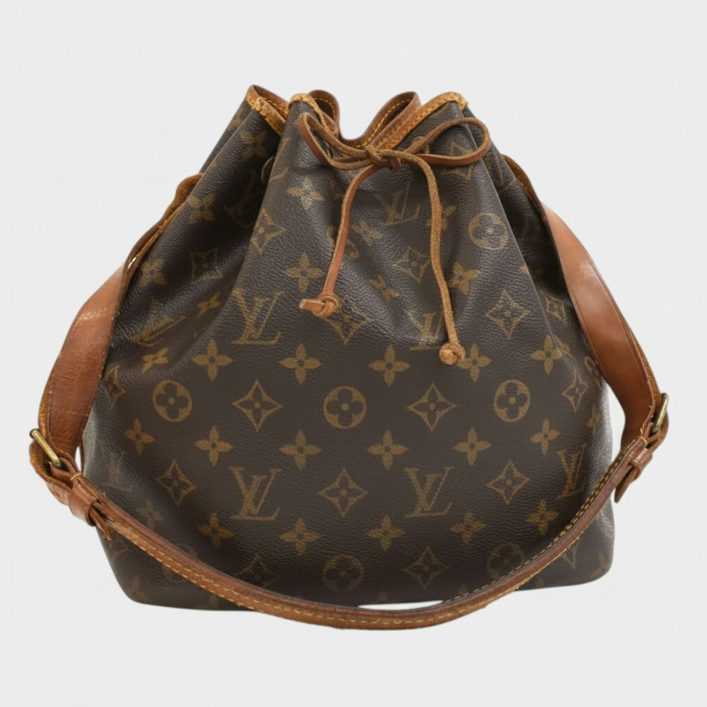 Louis Vuitton Shoulder Bag Petit Noe M42226 Monogram Canvas Tasche