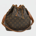 Louis Vuitton Shoulder Bag Petit Noe M42226 Monogram Canvas Tasche