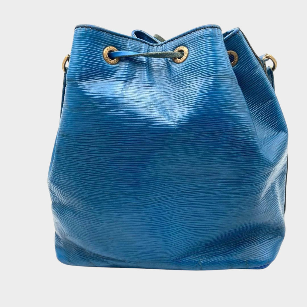 Louis Vuitton Epi Petit Noé Shoulder Bag, Toledo Blue