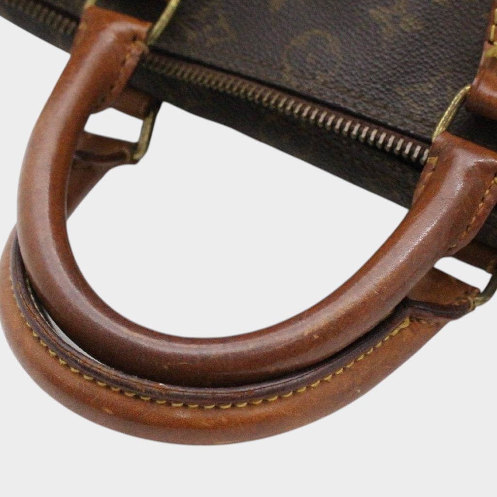 Louis Vuitton Monogram Speedy 30 Handbag Tasche with Padlock