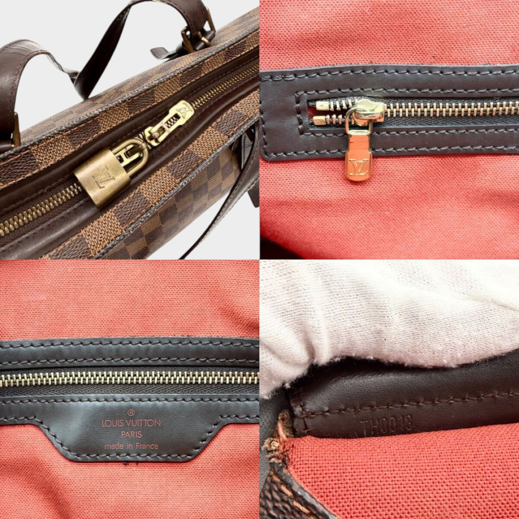 Louis Vuitton Tote Bag Shoulder Bag Damier Ebene Chelsea Tasche