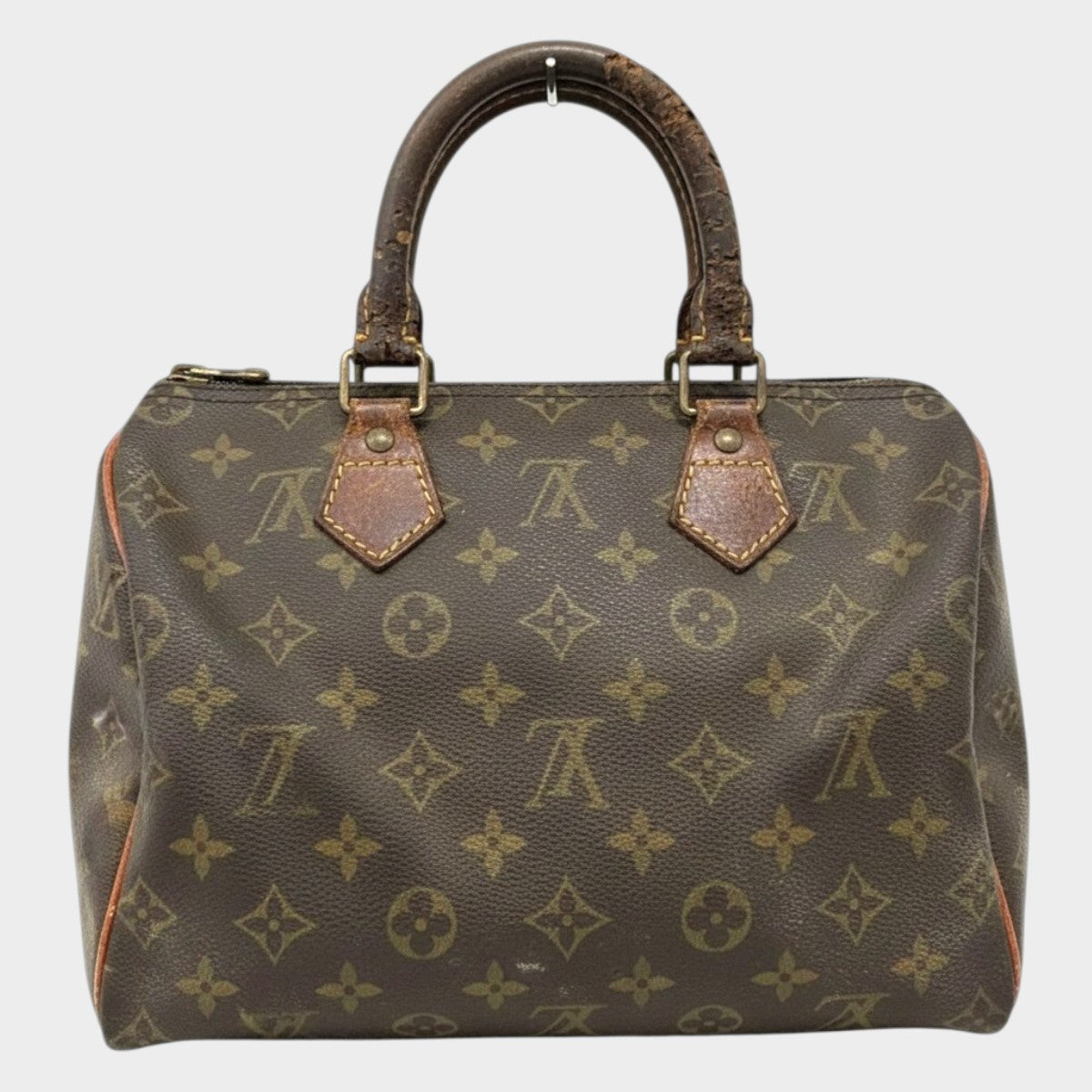 Louis Vuitton Monogram Speedy 25 M41528 MI0912 with padlock