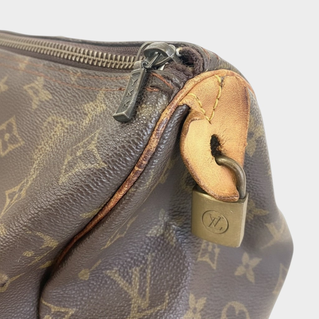 LOUIS VUITTON Speedy 35 M41524 Monogram Boston Bag