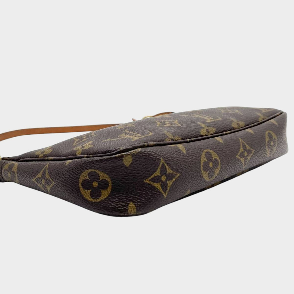 Excellent Condition LOUIS VUITTON Monogram Pochette Accessoires Accessory Pouch Handbag M51980 SL0041