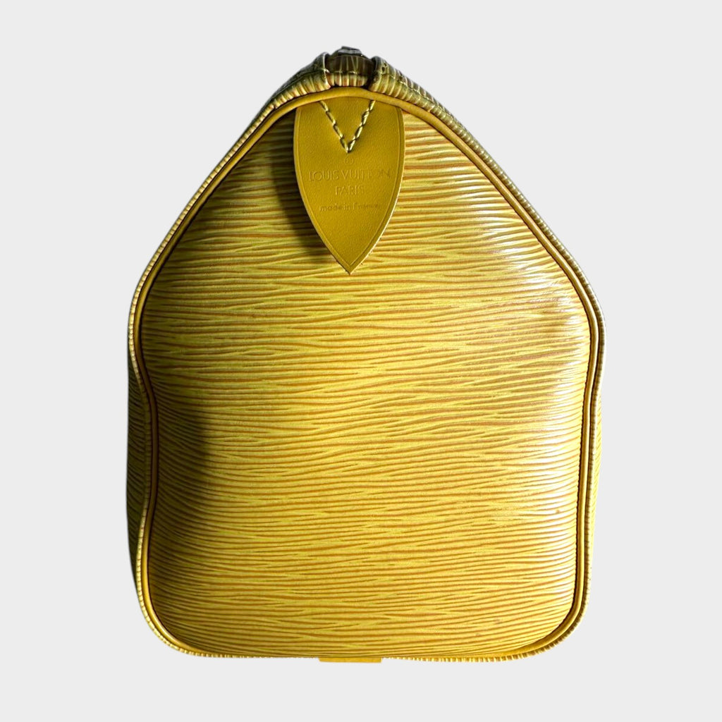 LOUIS VUITTON Epi Speedy 25 Tassili Yellow Handbag Vintage Tasche