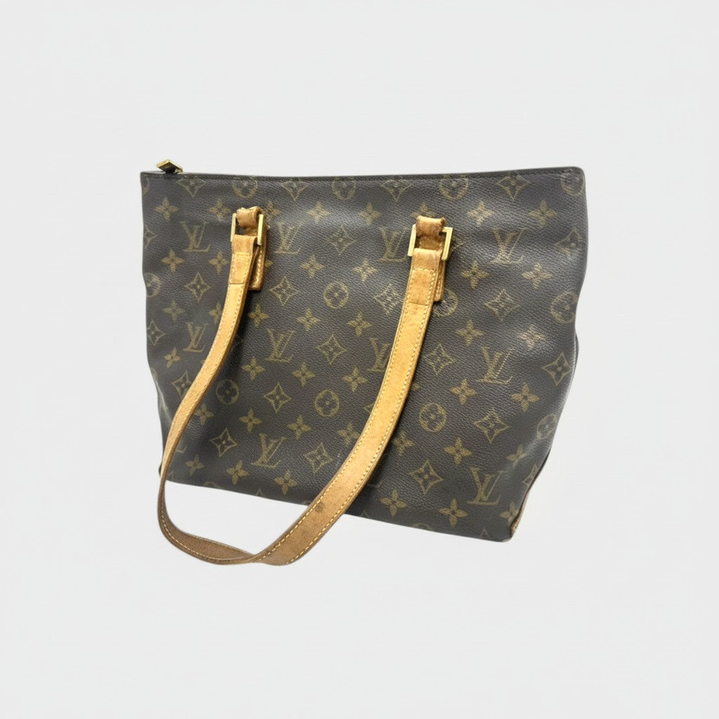 Louis Vuitton Monogram Cabas Piano M51148 Tote Bag Handbag Tasche