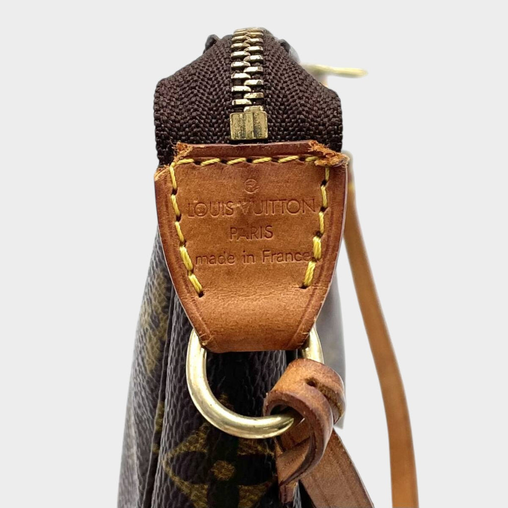 Excellent Condition LOUIS VUITTON Monogram Pochette Accessoires Accessory Pouch Handbag M51980 SL0041