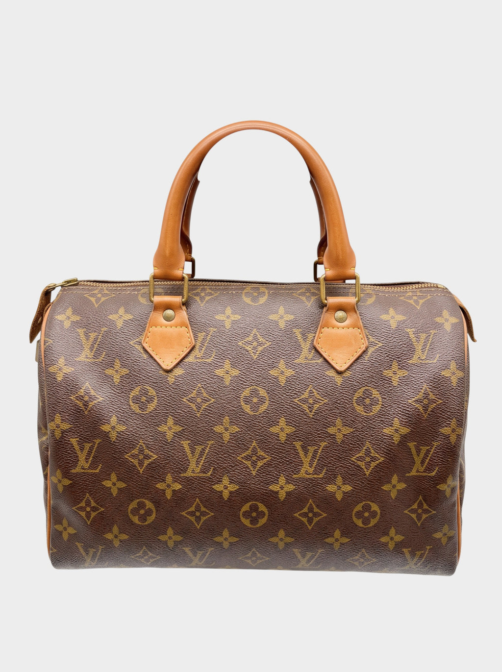 LOUIS VUITTON Monogram Speedy 30 with paper tag
