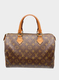 LOUIS VUITTON Monogram Speedy 30 with paper tag