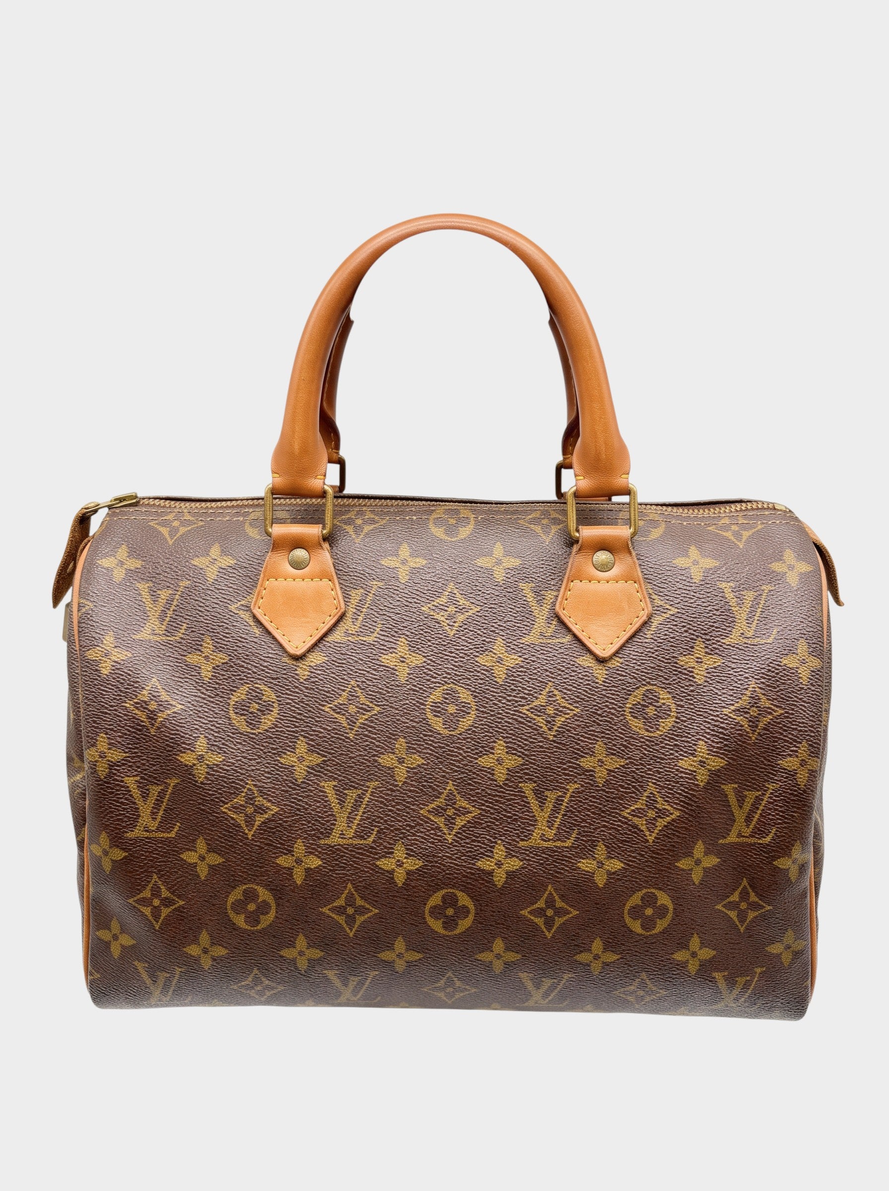 LOUIS VUITTON Monogram Speedy 30 with paper tag