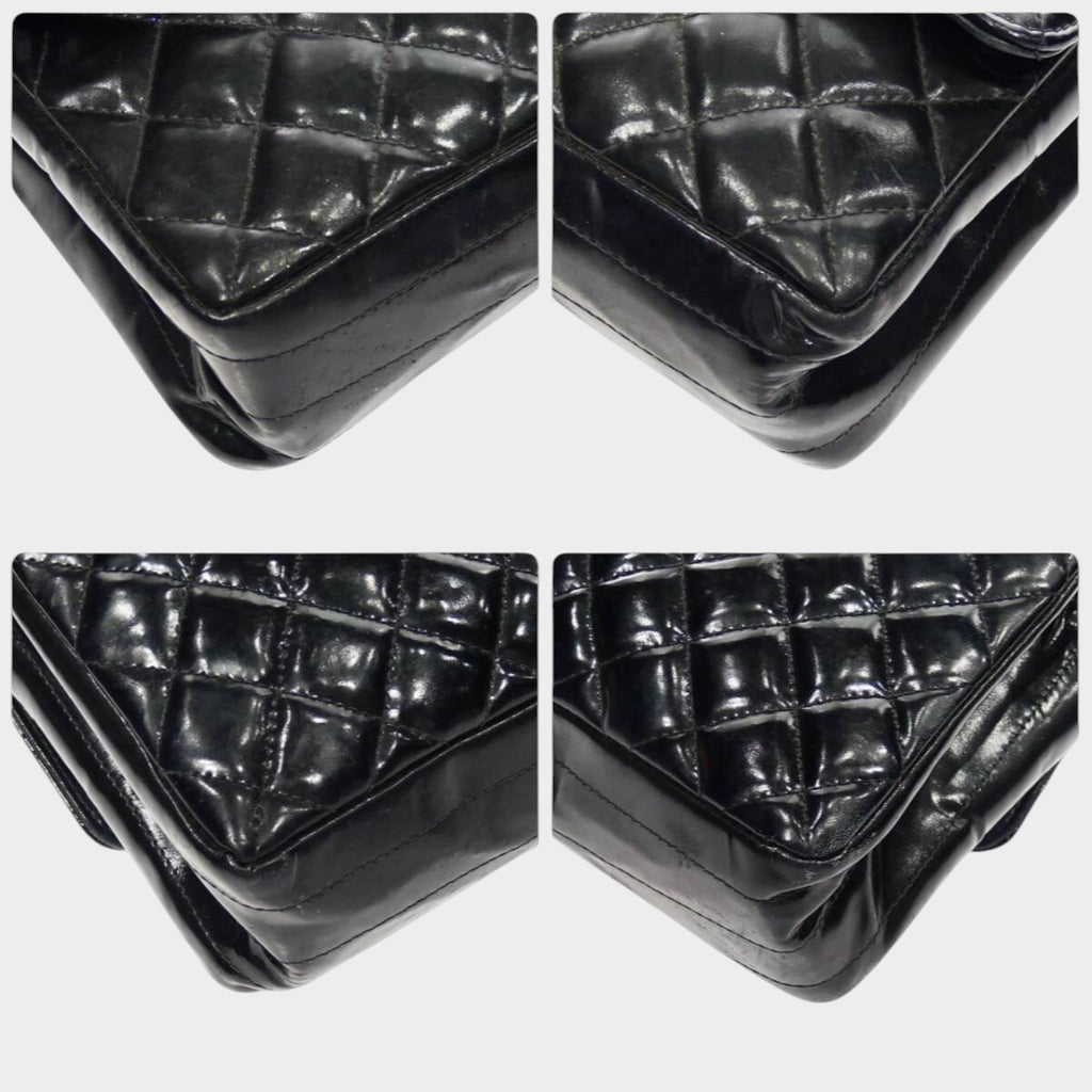 CHANEL Matelassé Chain Handbag, Coco Mark, Tasche