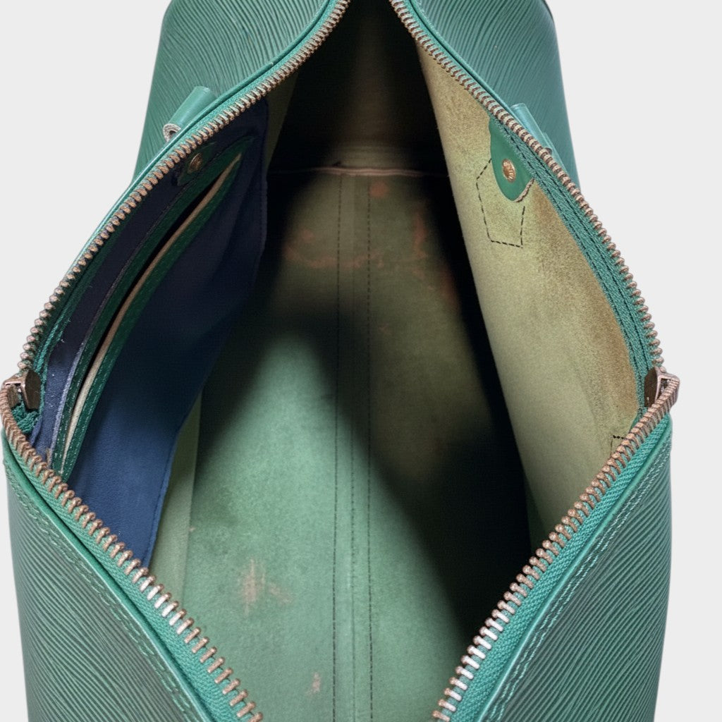 LOUIS VUITTON Epi Speedy 25 Borneo Green Handbag