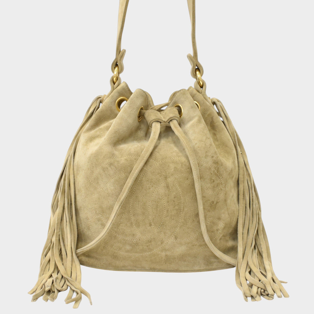 Chanel Shoulder Bag, One-Shoulder, Drawstring, Coco, Tasche