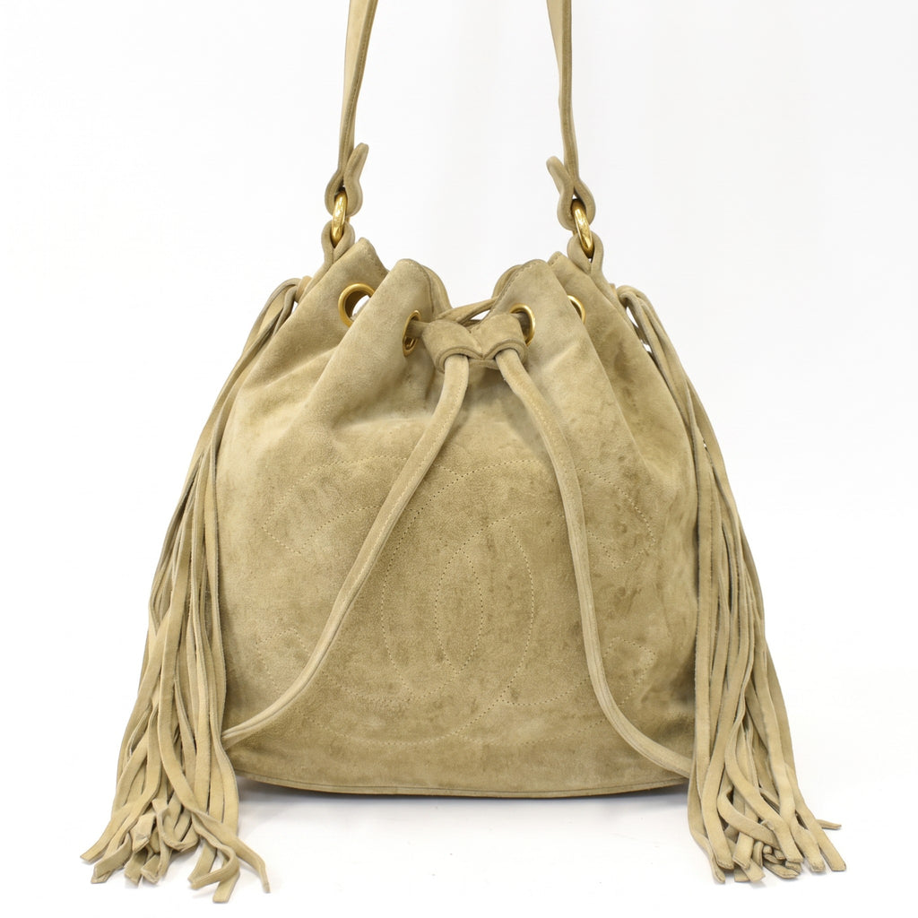 Chanel Shoulder Bag, One-Shoulder, Drawstring, Coco, Tasche