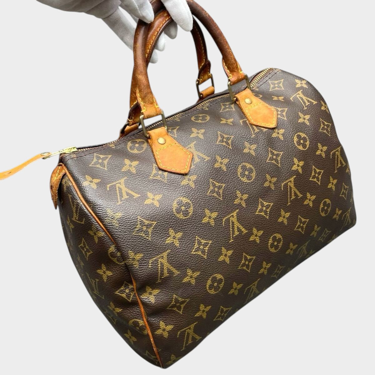 LOUIS VUITTON Monogram Speedy 30 M41526 Tasche Serial TH0011