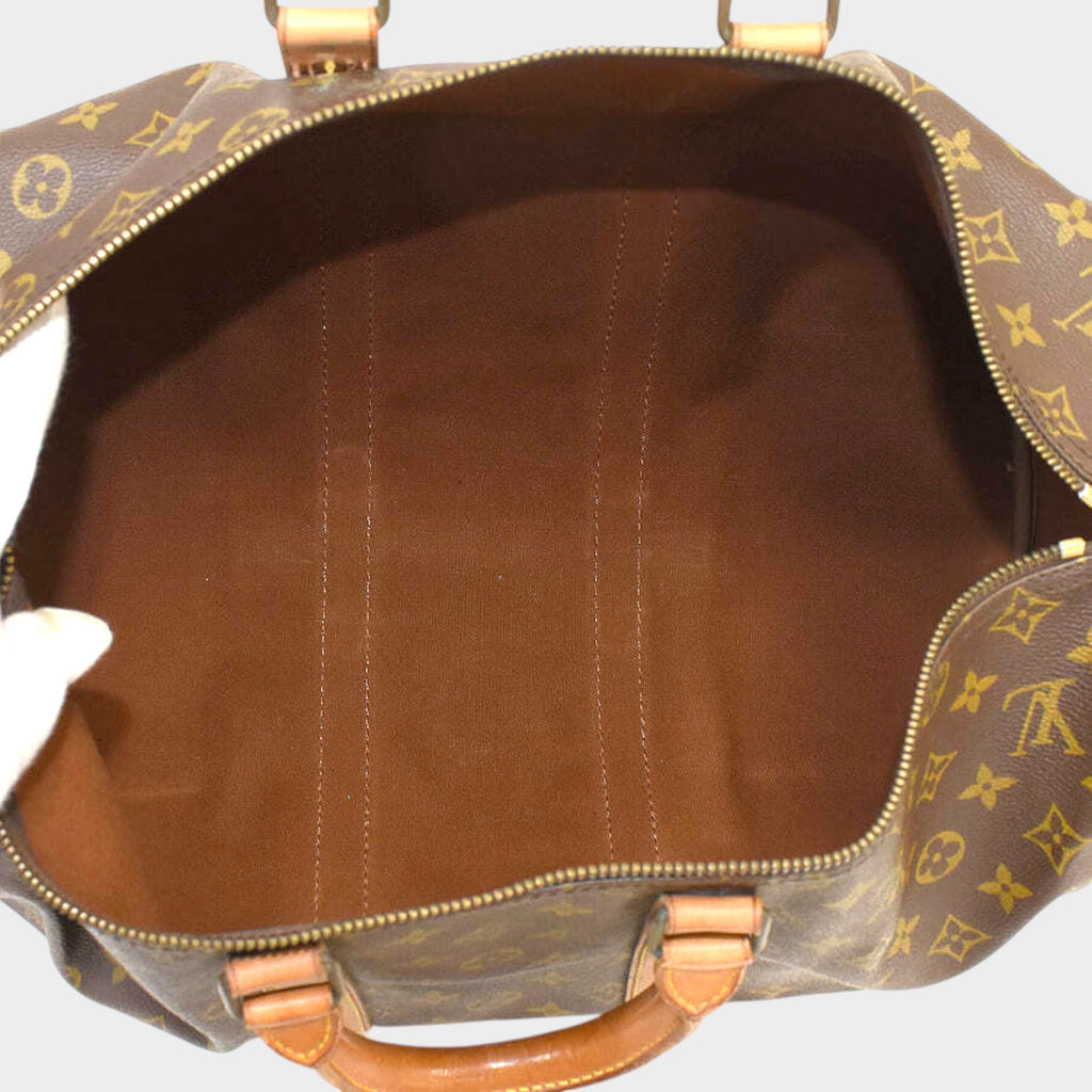 LOUIS VUITTON Keepall 45 Boston Bag M41428 Tasche Canvas Leathe