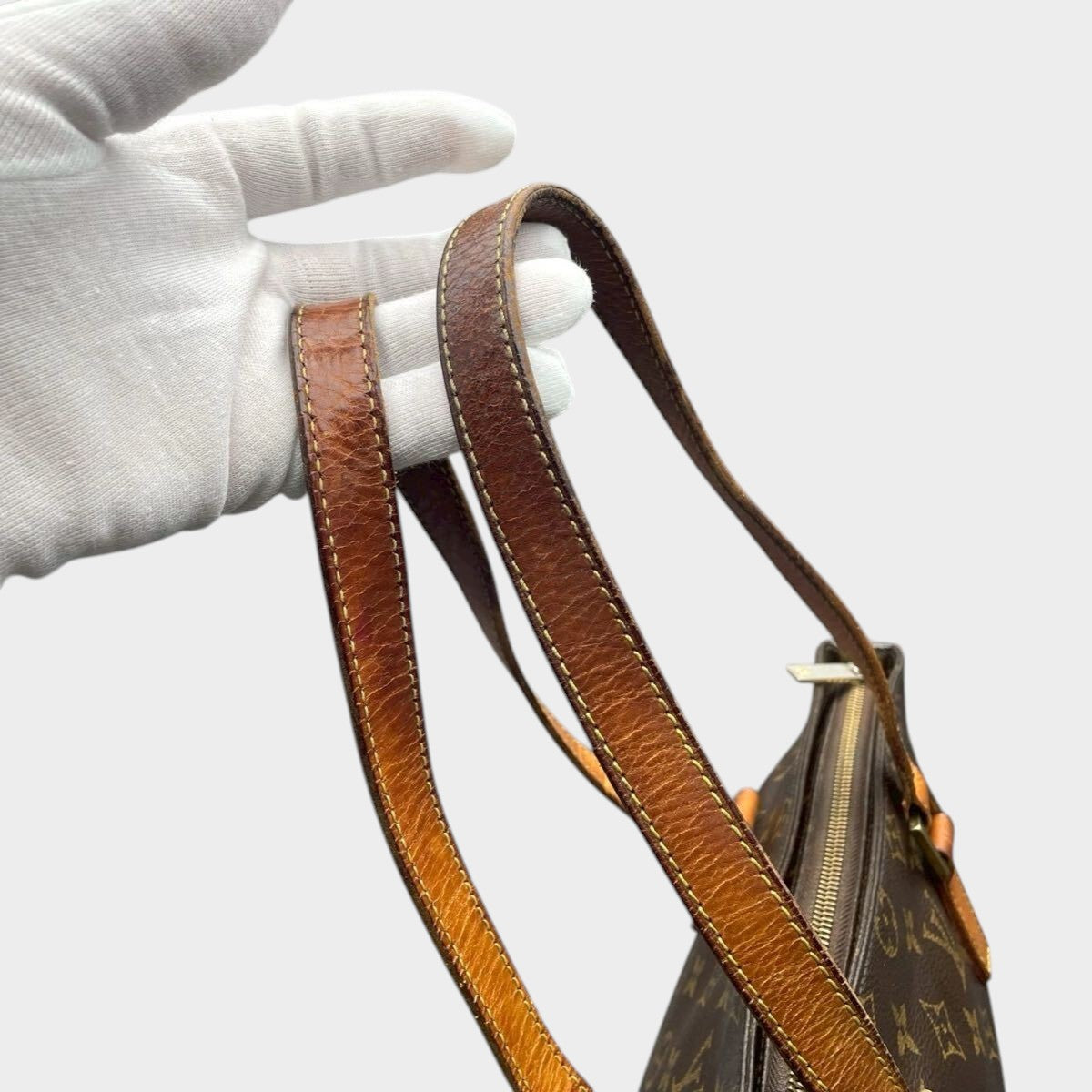 LOUIS VUITTON Monogram Cabas Piano Tote Bag M51148 Serial SD0092
