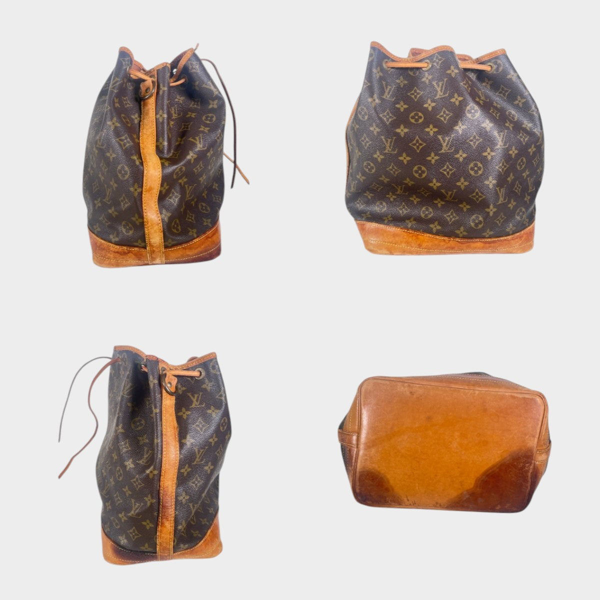 LOUIS VUITTON M42224 Noe Monogram Drawstring Shoulder Tasche