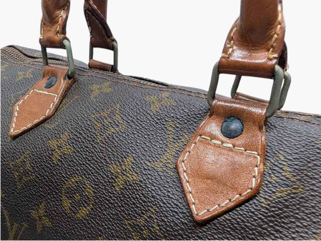 Louis Vuitton Early Model Speedy 35 M41524 Monogram Vintage Women's Bag]