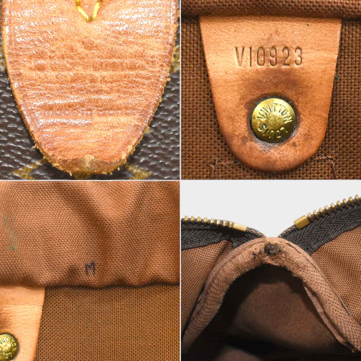 Louis Vuitton Handbag Mini Boston Speedy 25 M41528 Monogram Canvas Brown