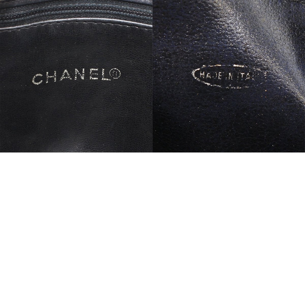 Chanel Matelassé Leather Chain One-Shoulder Bag, Black, Tasche