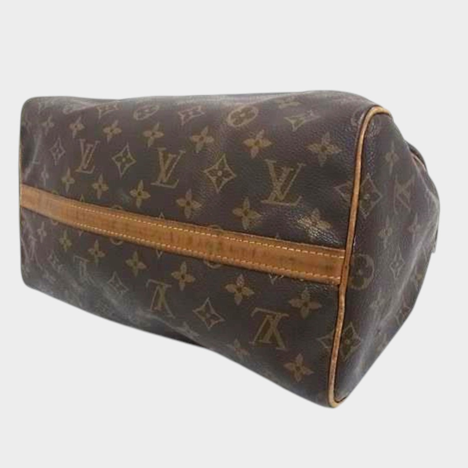LOUIS VUITTON M41526 Vintage Monogram Speedy 30 TALON Zip Made in USA Boston Bag BQ5565