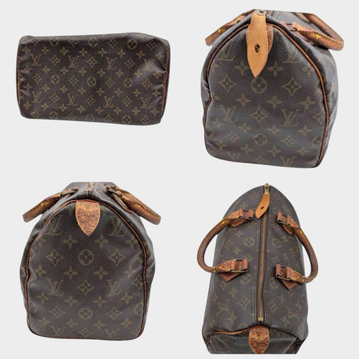LOUIS VUITTON Monogram Speedy 30 Mini Boston Bag Tasche