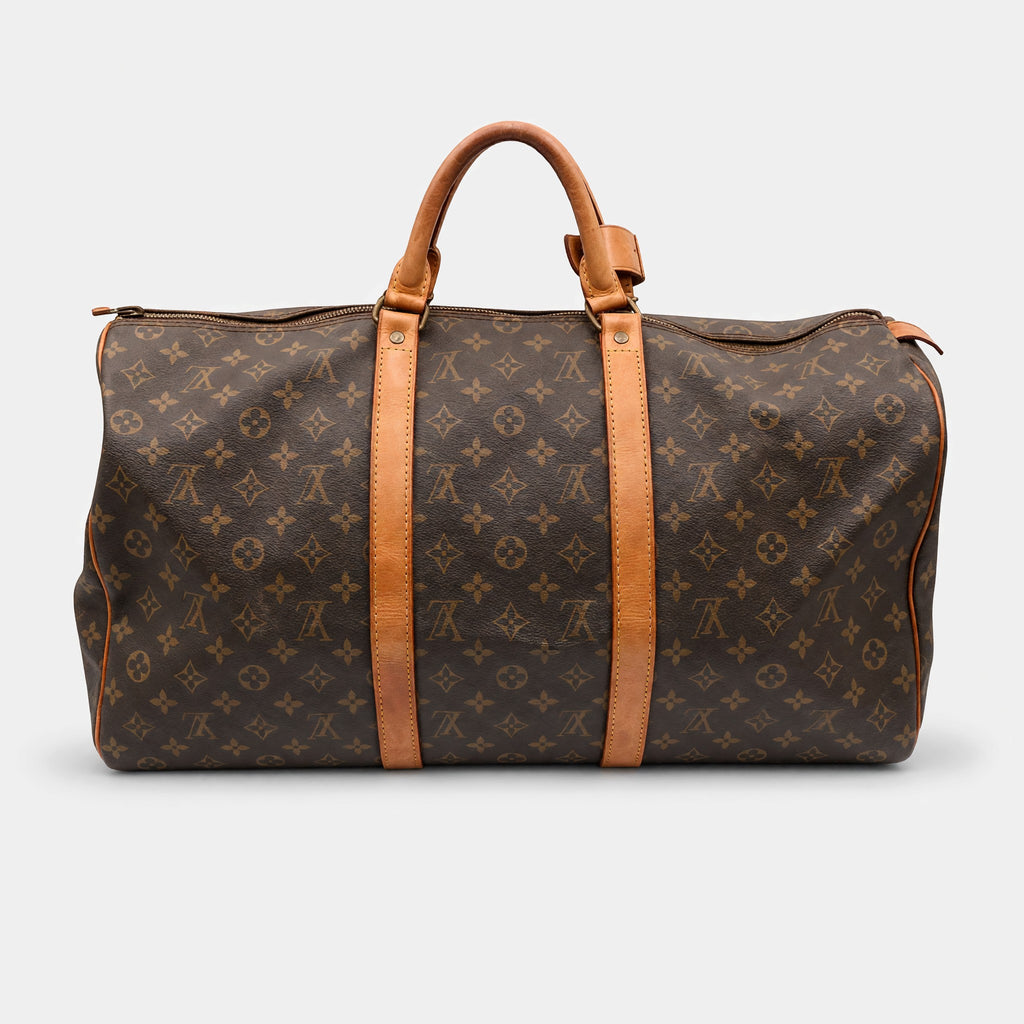 LOUIS VUITTON M41426 Monogram Keepall 50 Handbag Tasche Boston Bag