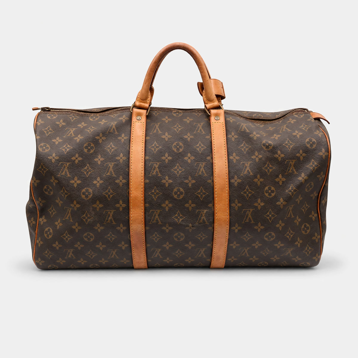 LOUIS VUITTON M41426 Monogram Keepall 50 Handbag Tasche Boston Bag