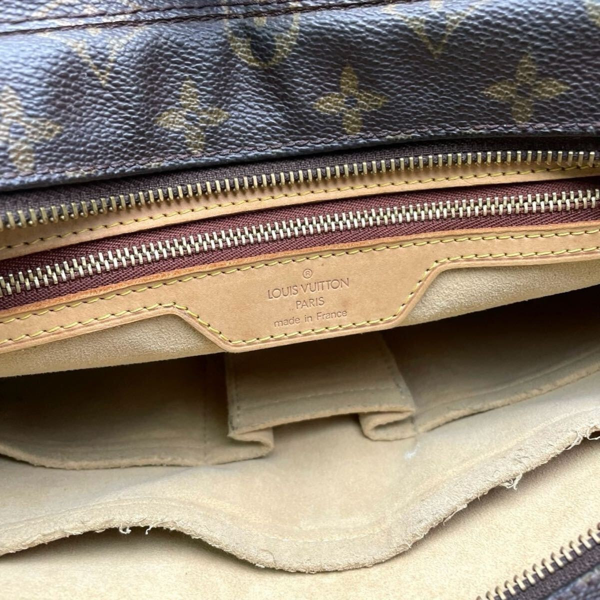 LOUIS VUITTON Monogram Luco Tote Tasche M51155 Serial SR0030