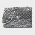 Chanel Large Matelasse A49272 Enamel Shoulder Bag for Women
