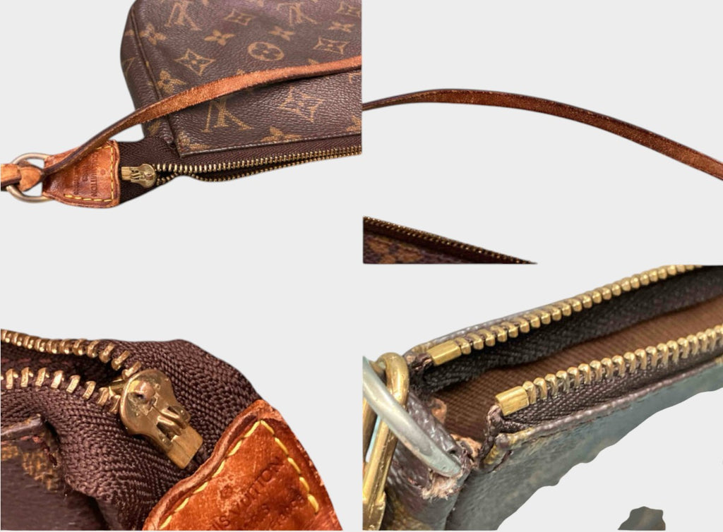 LOUIS VUITTON / Monogram Pochette Accessoires M51980 BJ0061 Bag /
