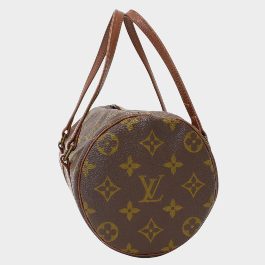 Excellent Condition LOUIS VUITTON Papillon 26 Handbag M51386 Monogram Brown