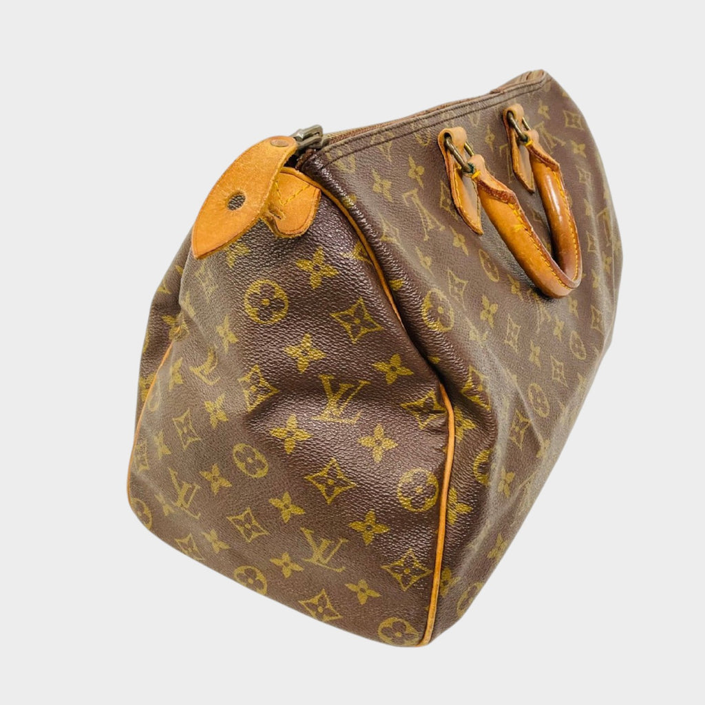 LOUIS VUITTO Monogram Speedy 35 Handbag SA 831 Vintage Tasche