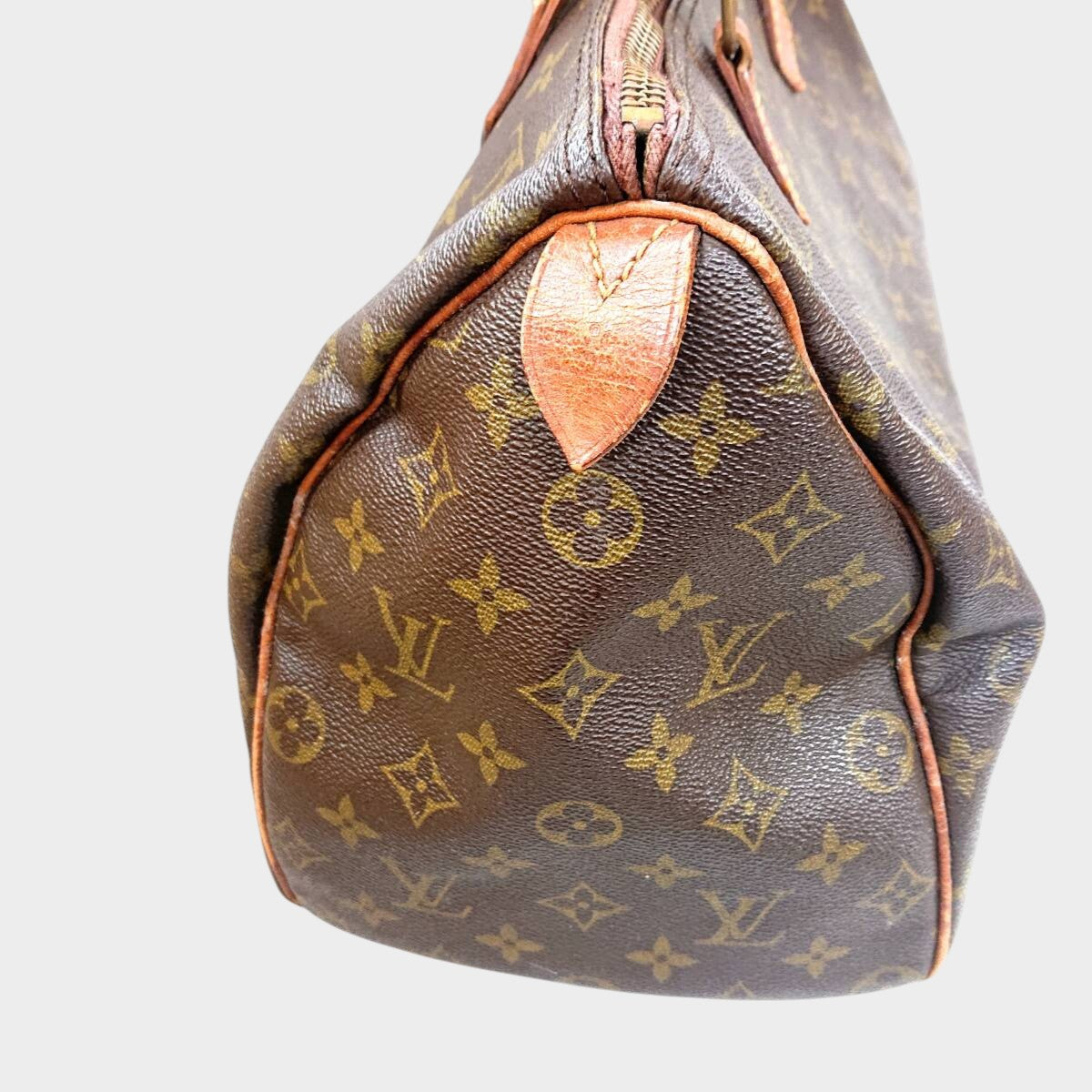 LOUIS VUITTON Monogram Line Speedy 35 Handbag M41524