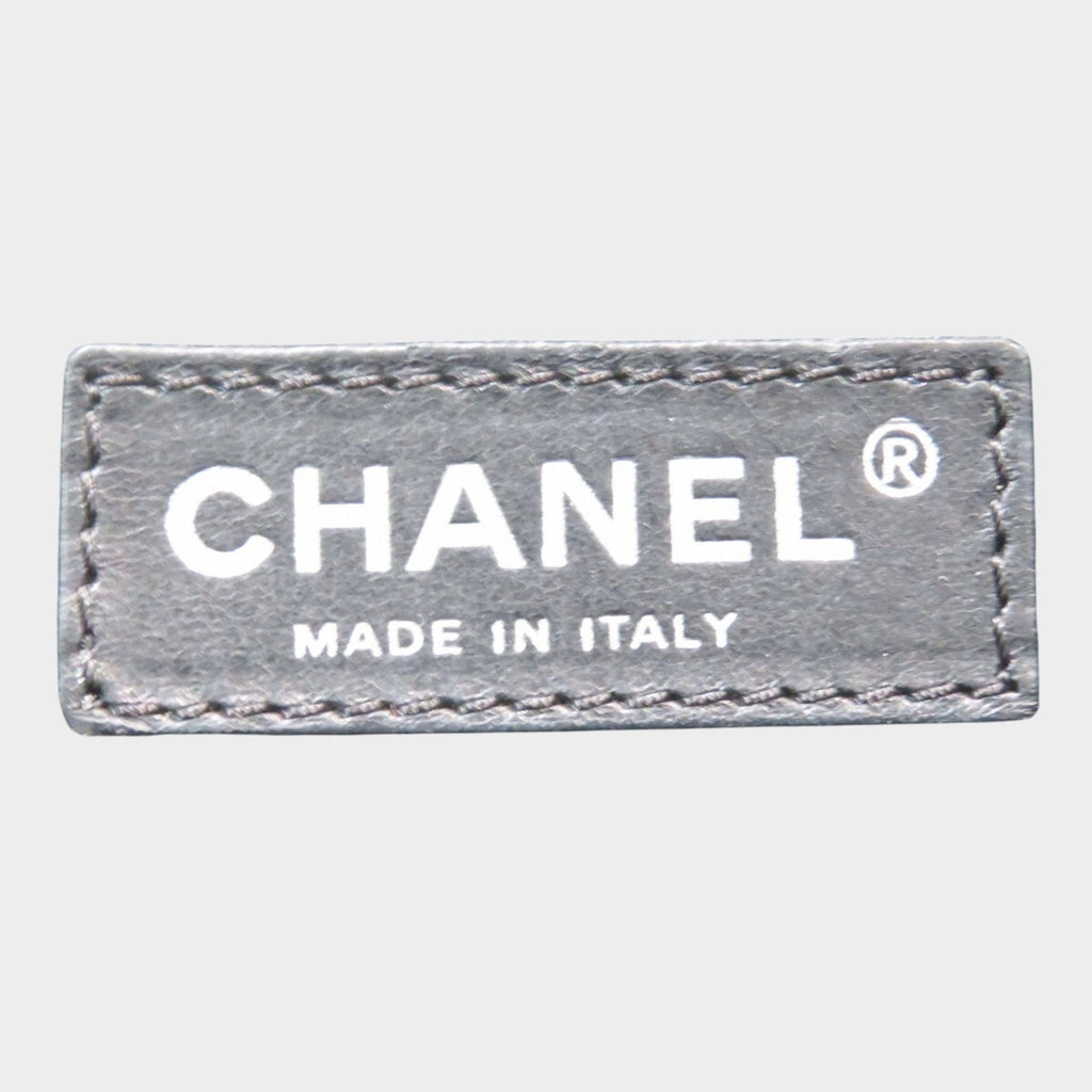 Chanel Large Matelasse A49272 Enamel Shoulder Bag for Women