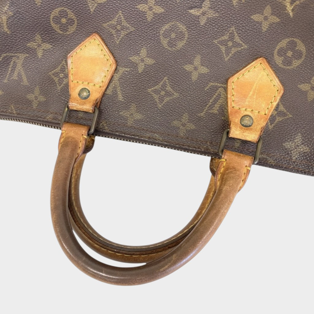 LOUIS VUITTON Speedy 35 M41524 Monogram Boston Bag