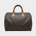 LOUIS VUITTON / VI 0963 Louis Vuitton Monogram Speedy 30 Boston Bag Handbag Brown