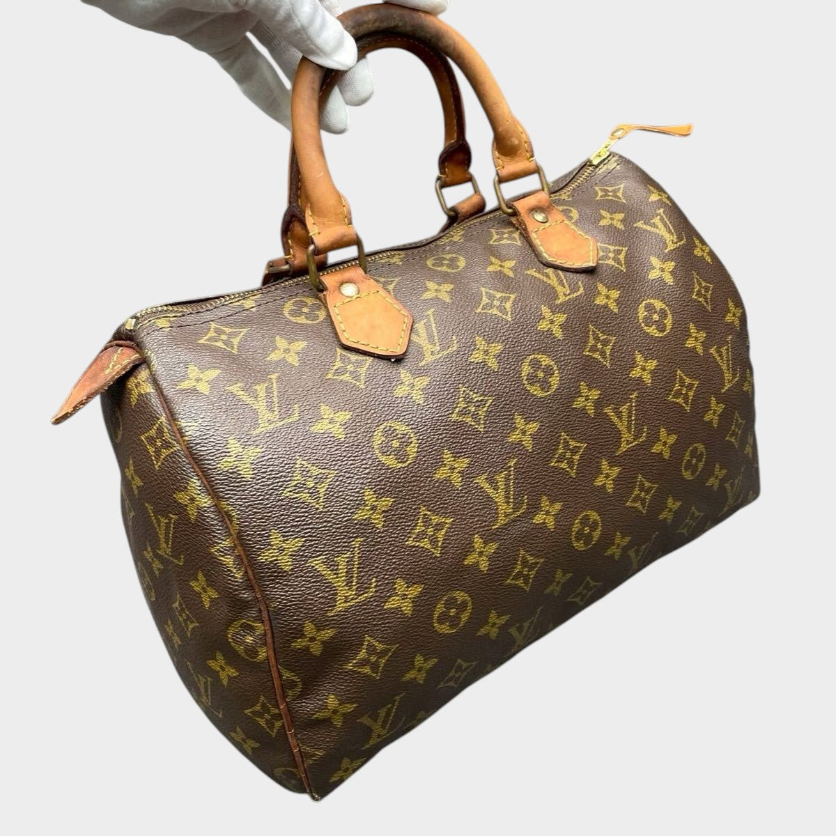 LOUIS VUITTON Monogram Speedy 30 M41526 Handbag Serial SA822