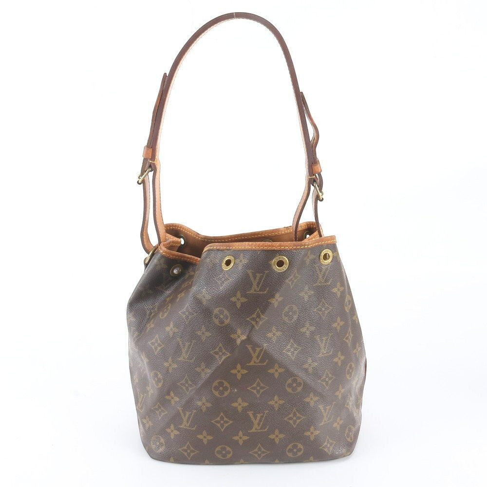 Louis Vuitton Monogram Petit Noe M42226 Leather Shoulder Bag, Handbag, Women's