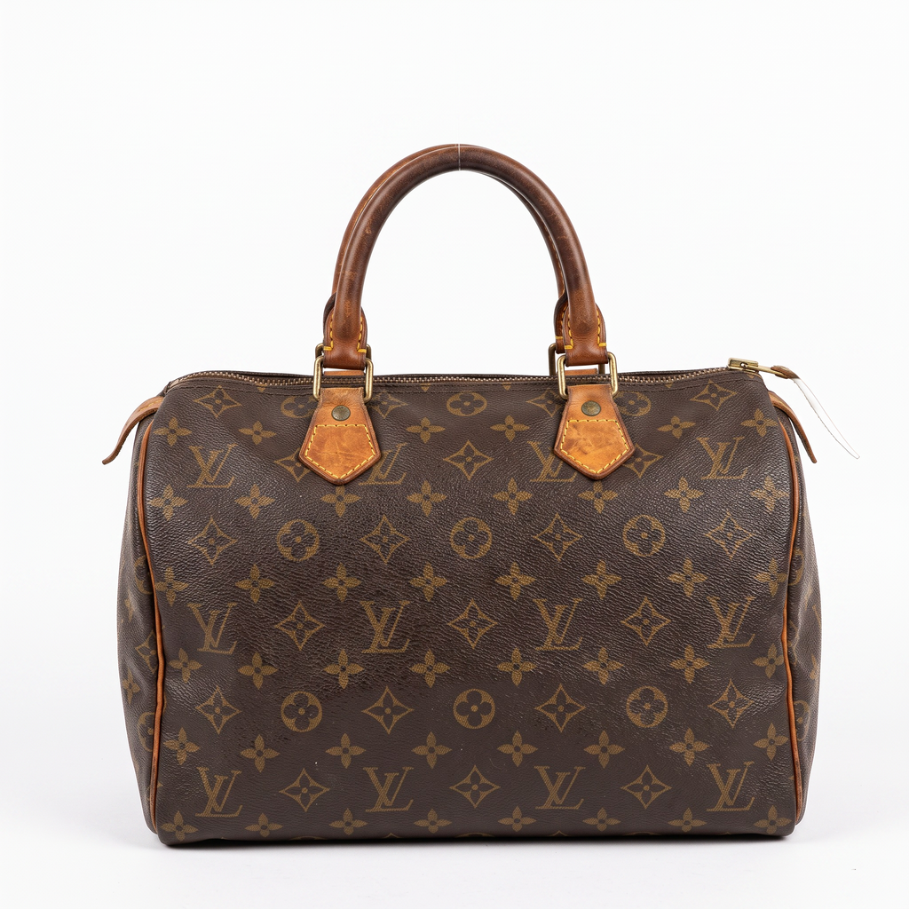 LOUIS VUITTON Speedy 30 Mini Boston Bag Handbag Monogram