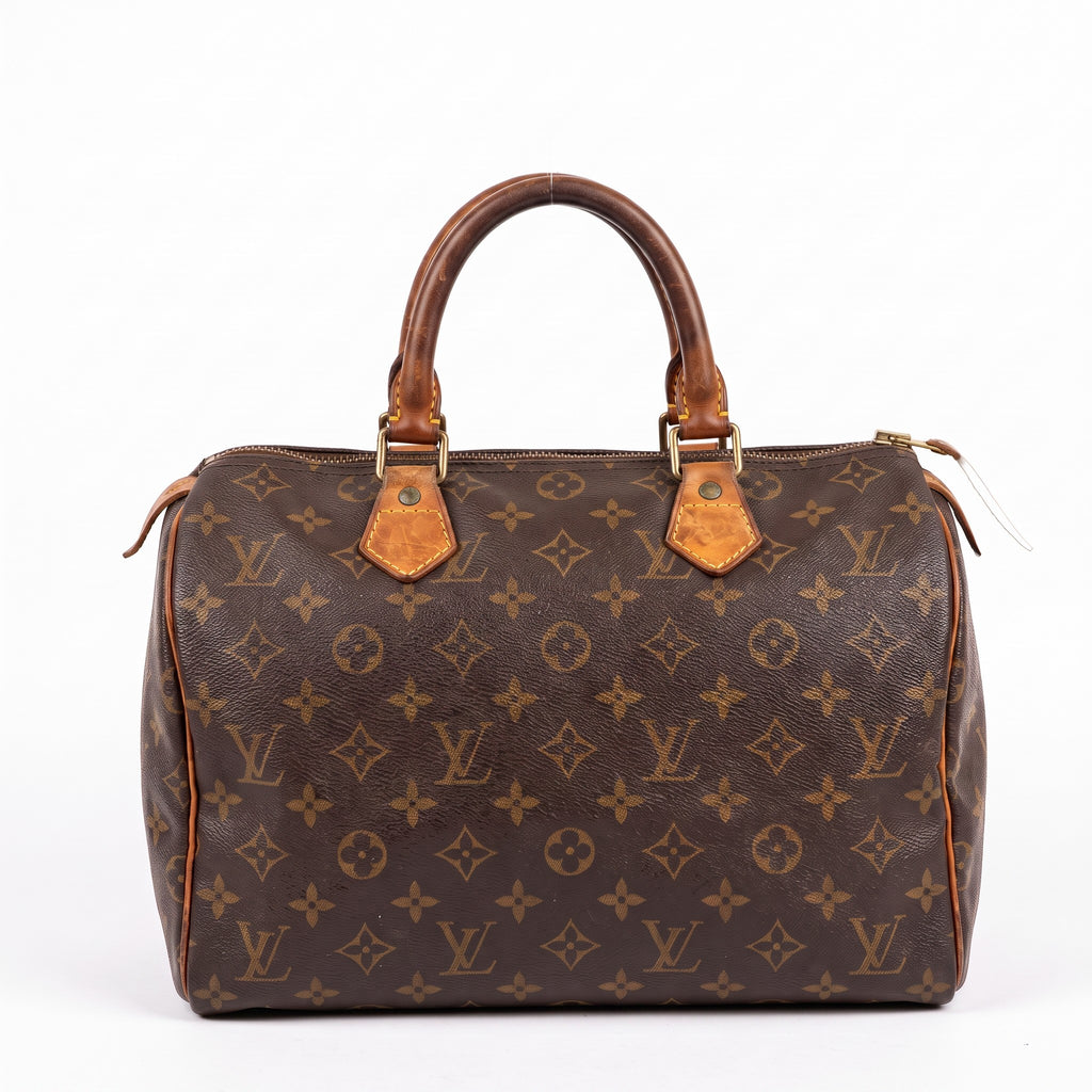 LOUIS VUITTON Speedy 30 Mini Boston Bag Handbag Monogram
