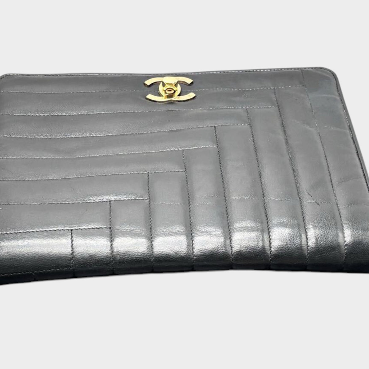 [Excellent condition] CHANEL Mademoiselle Lambskin Chain Shoulder Tasche